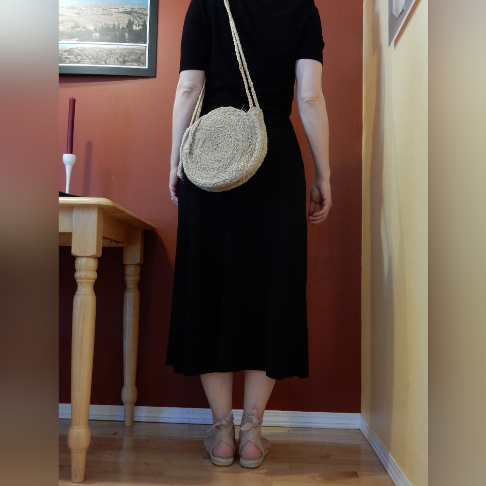 MANGO Raffia Bag - Picture 2 of 8